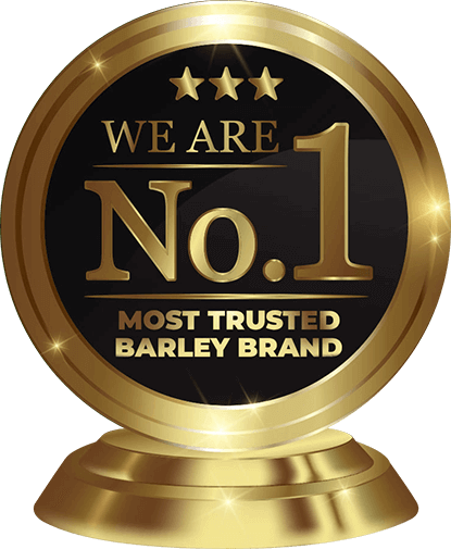 Number 1 Most Trusted Barley Brand